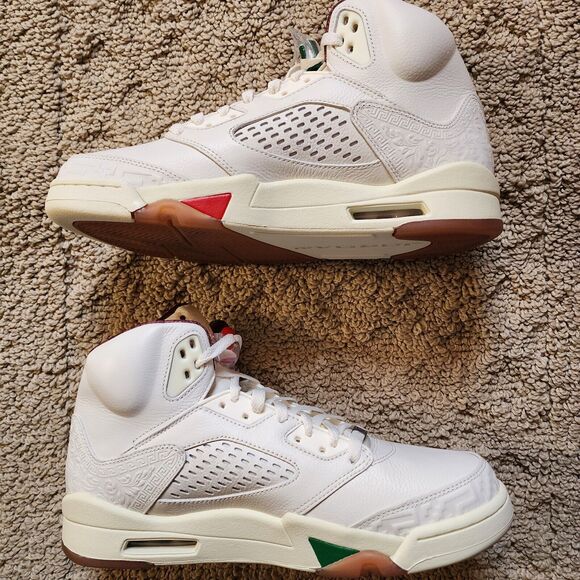 Air Jordan 5 Retro El Grito Sail Brand New Sz 9 - Picture 3 of 9